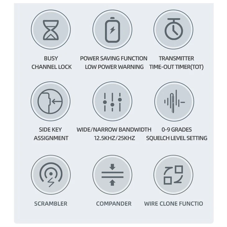 5w Analog Radio Walkie Talkie