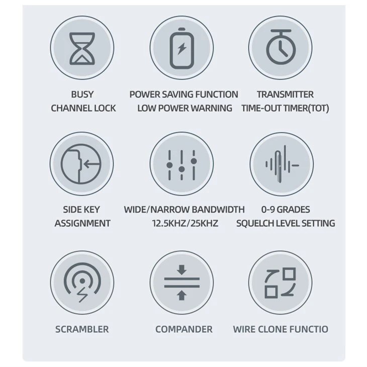 Long Talk Range Analog Radio